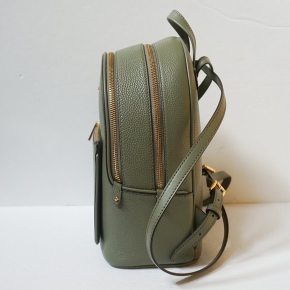 Michael Kors Adina Medium Leather Backpack Army Green main image 10